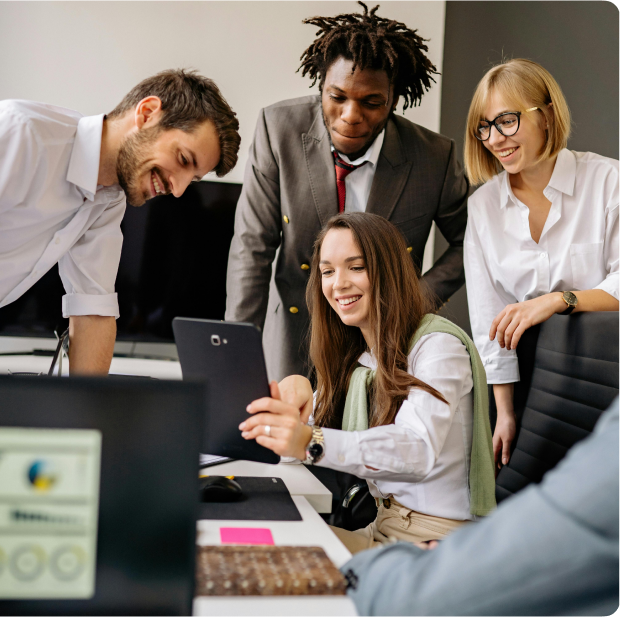 Team at work